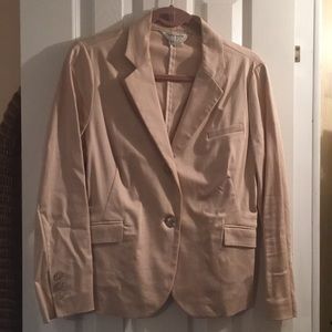 Zara Woman Blush Color Blazer Jacket Size 10